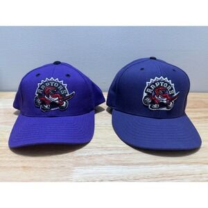 Two Toronto Raptors NBA SnapBack Hats Caps One Size Fits Most NWOT Puma '47